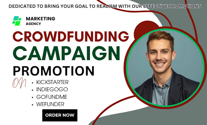 Gig Preview - Do crowdfunding promotion, fundraising to boost your kickstarter and gofundme