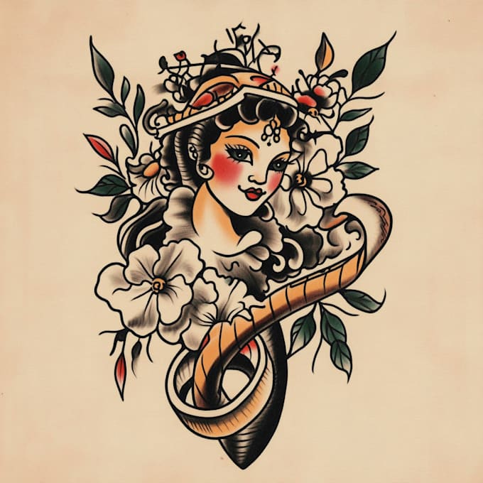 Gig Preview - Do traditional old school tattoo design