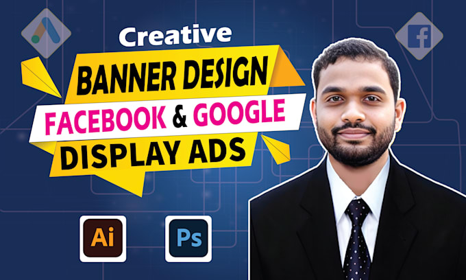 Gig Preview - Do facebook and google display ad design for your business