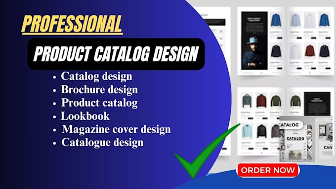 Gig Preview - Design product catalog, catalogue, brochure, magazine layout, lookbook, brochure