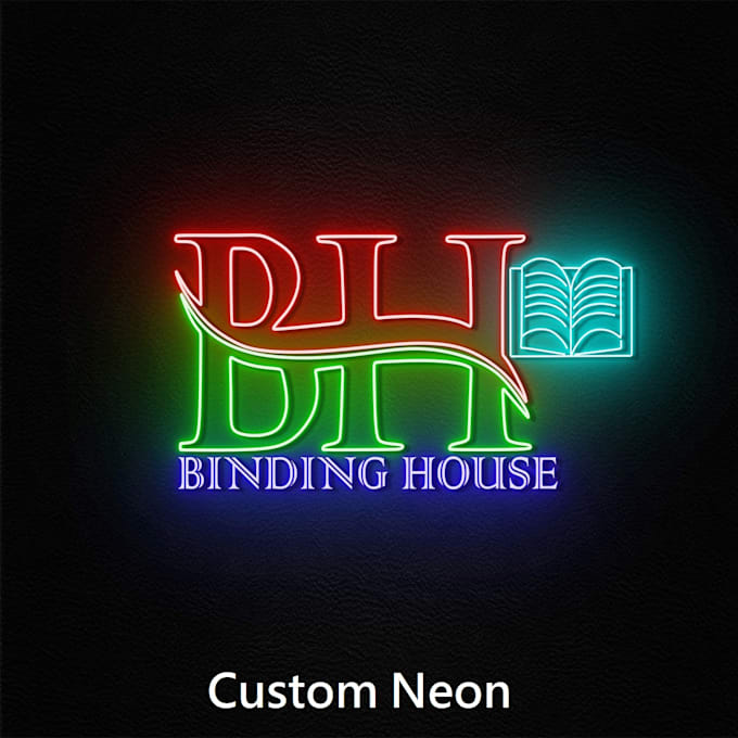 Gig Preview - Design 3 custom neon logo, neon text and neon sign within 12 hours