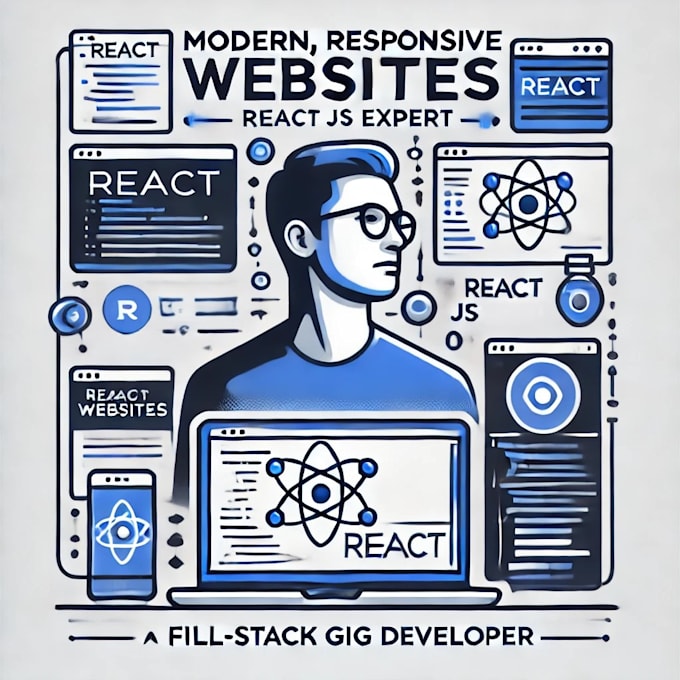 Bestseller - develop a modern, responsive react website for your business