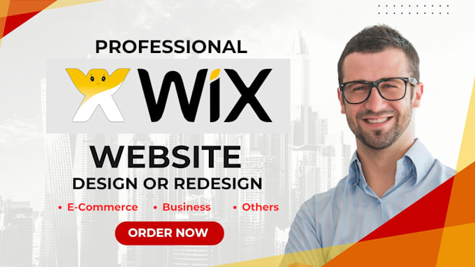 Gig Preview - Build wix professional website, custom, responsive, SEO opt