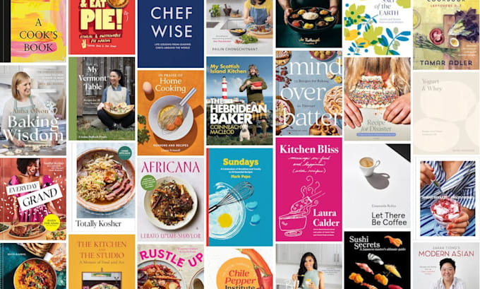 Gig Preview - Design professional cookbook,  recipe book covers that sells