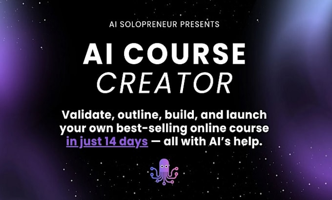 Gig Preview - Give you ai course creator full video program by ole lehmann