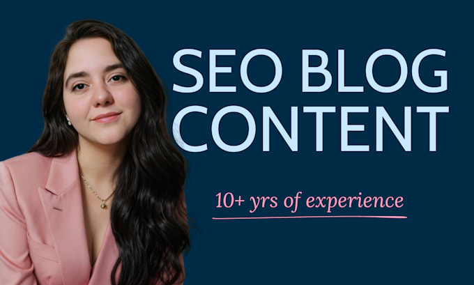 Gig Preview - Write SEO blogs or articles as your content writer