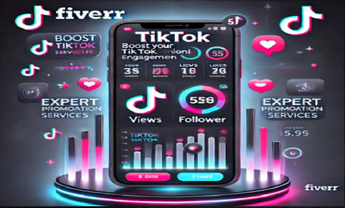 Gig Preview - Do tiktok promotion, tiktok marketing, tiktok management, tiktok ads