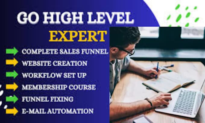 Bestseller - setup and optimize your go high level account and maximum growth