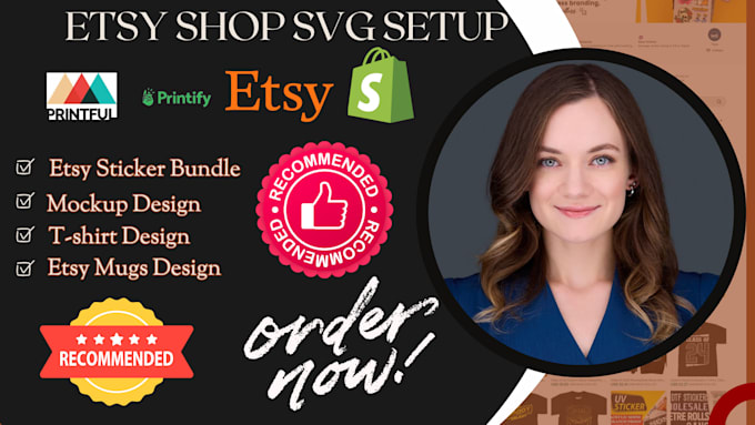 Gig Preview - Design etsy svg etsy sticker svg digital planner tshirt mugs stickers etsy