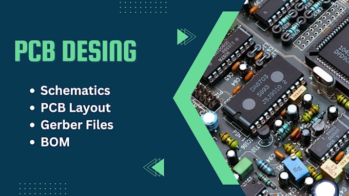 Bestseller - design professional circuit schematics and pcb layouts with gerber and bom