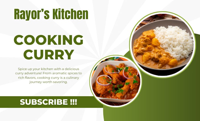 Gig Preview - Teach you how to make curry recipes and cooking services