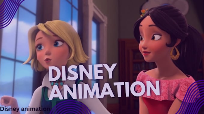 Gig Preview - Do 3d disney pixar animation, cartoon character, disney style animation, cgi