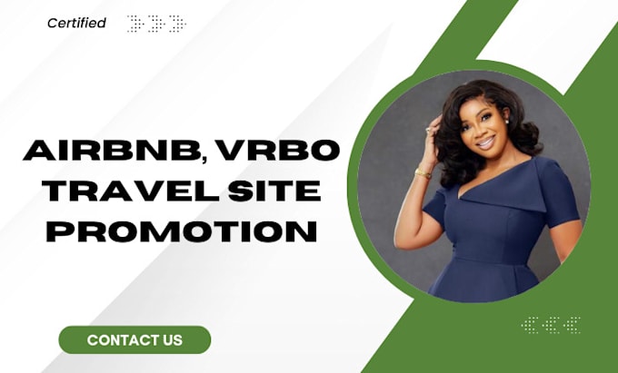 Gig Preview - Airbnb promotion for booking vrbo marketing airbnb traffic travel site promotion