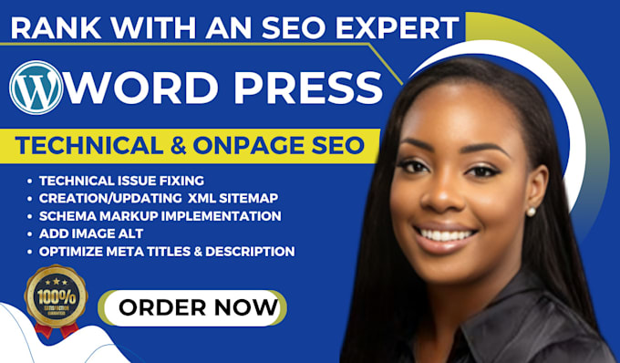 Bestseller - optimize your wordpress site with technical and onpage  seo for higher ranking