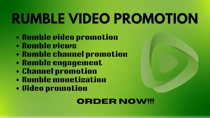 Bestseller - boost USA rumble promotion, video SEO optimization