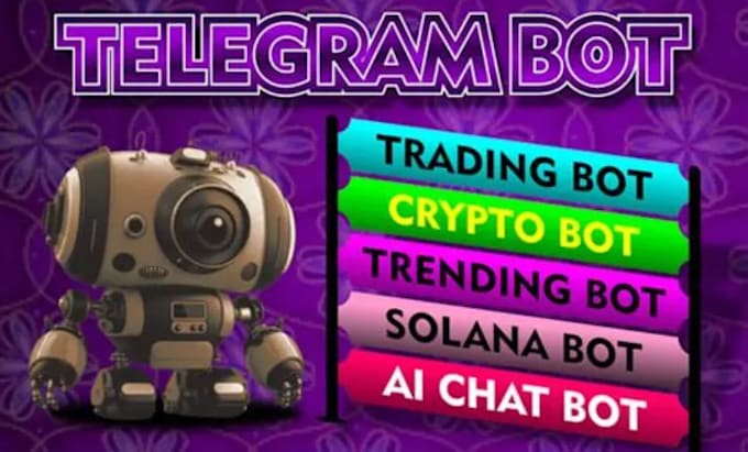 Gig Preview - Create crypto volume bot, solana trading bot, pump fun bot, dex screener bot