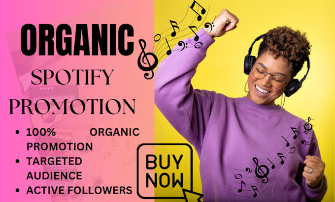 Bestseller - do organic spotify promotion, music promotion