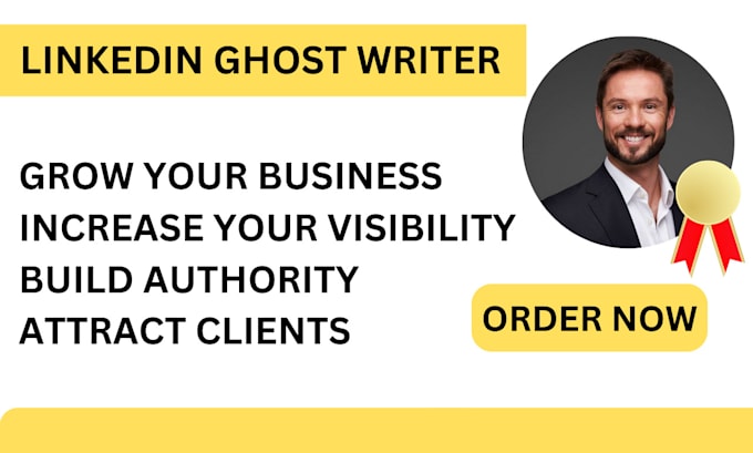 Gig Preview - Ghostwrite engaging linkedin content newsletters that get you noticed