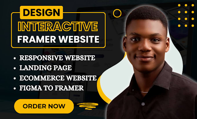 Gig Preview - Responsive framer website figma to framer framer landing page framer animation