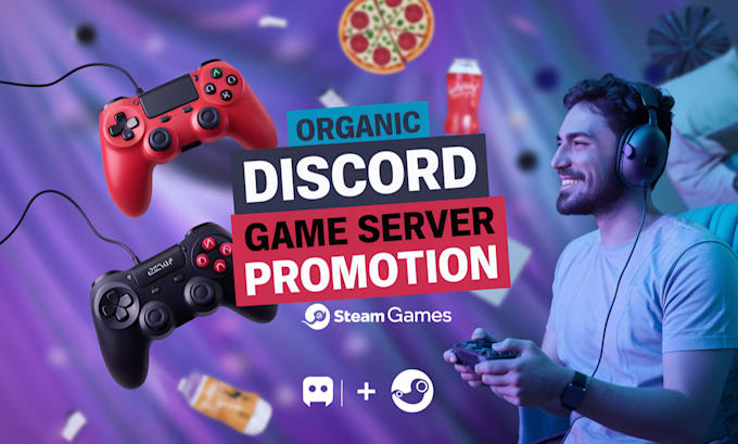 Gig Preview - Do steam game promotion discord server promotion to increase wishlist and follow