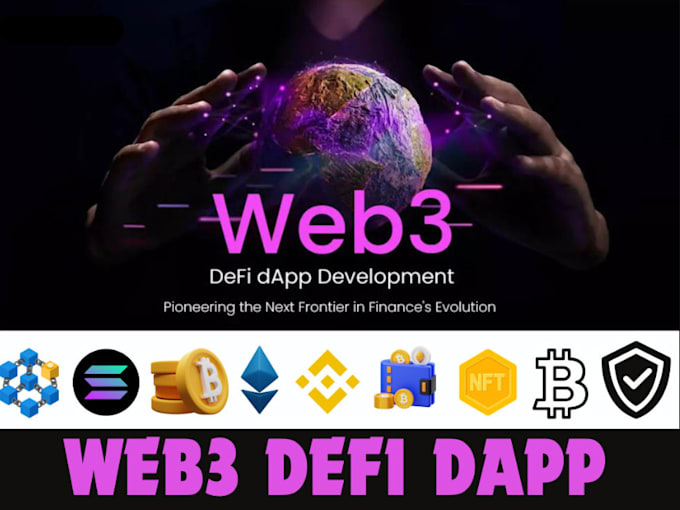 Gig Preview - Build dex lending staking web3 defi dapp xrp evm solana bitcoin sui blockchain