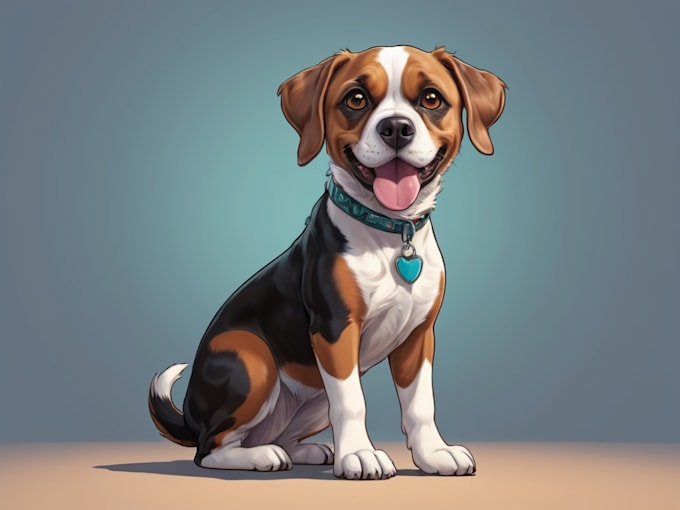 Gig Preview - Draw an awesome pet cartoon portrait