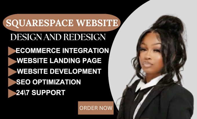 Gig Preview - Squarespace website design, squarespace website redesign