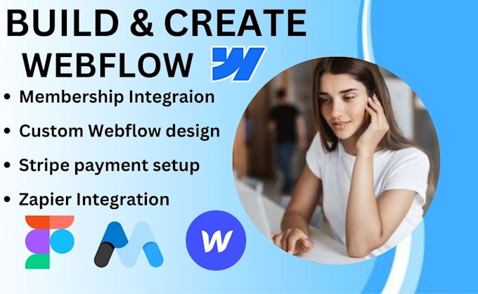 Gig Preview - Buid webflow subscription membership website,create chatgpt webapp using webflow