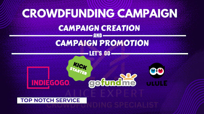 Bestseller - crowdfunding campaign creation promotion gofundme kickstarter charity nonprofit