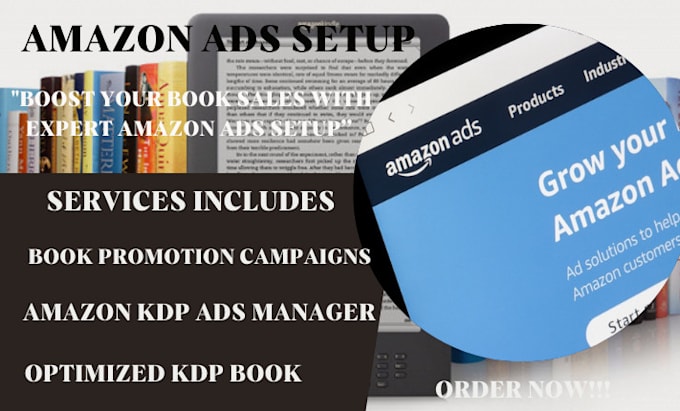 Gig Preview - Set up targeted amazon KDP ads boost your book sales expert publishing support