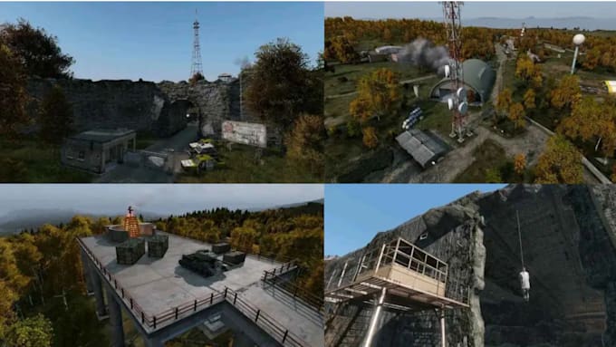 Gig Preview - Make a dayz server with mods and scripts custom buildings, maps for you