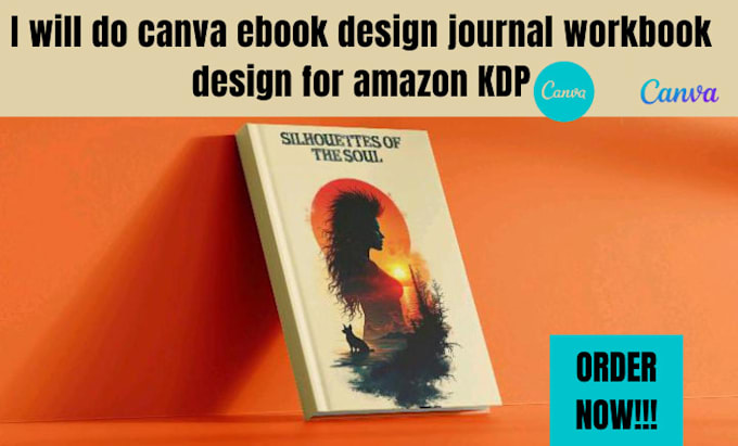 Gig Preview - Do canva ebook design journal workbook design for amazon KDP