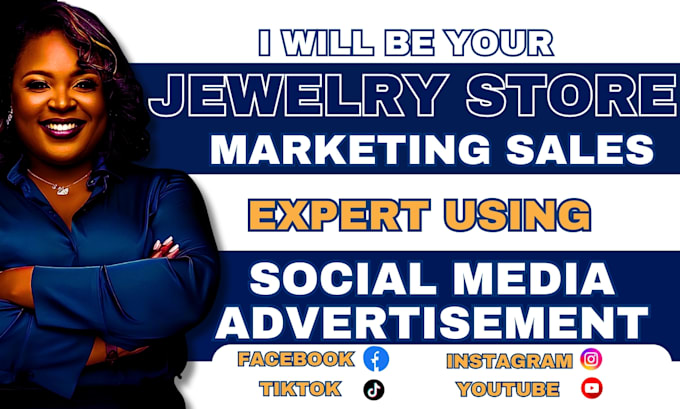 Gig Preview - Jewelry sales jewelry store marketing via jewelry facebook, instagram tiktok ads