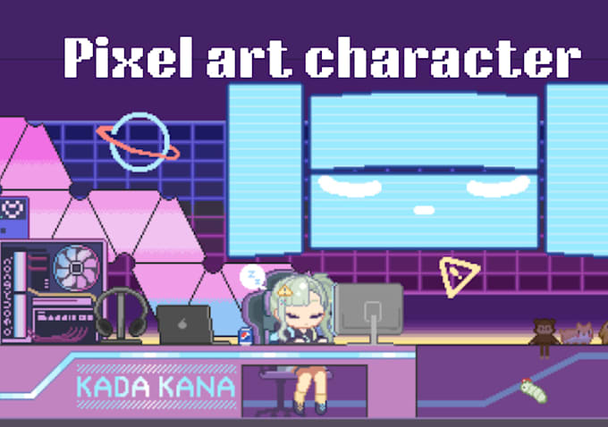 Gig Preview - Do custom pixel art sprite, 2d game assets 2d pixel sprite, pixel art character