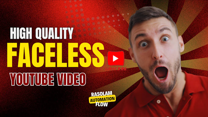 Gig Preview - Create high quality faceless youtube videos for passive income