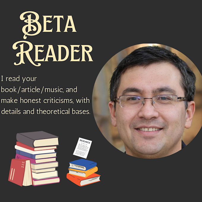 Bestseller - be a beta reader of your book and give you honest feedback