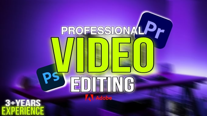 Gig Preview - Edit youtube shorts or long video in adobe premiere pro