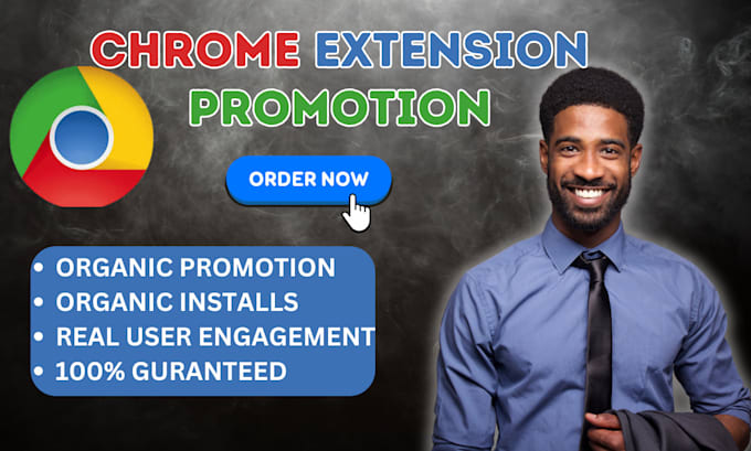 Gig Preview - Chrome extension promotion for chrome extension download