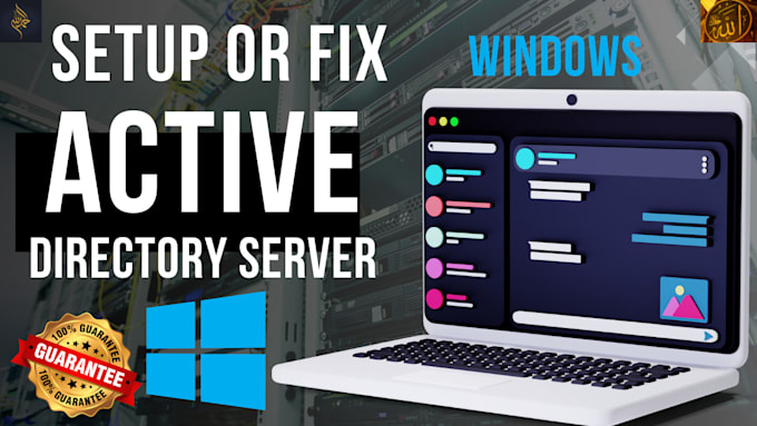 Gig Preview - Install fix active directory server