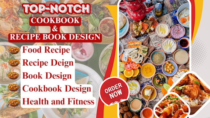 Gig Preview - Ebook write cookbook recipe book, cookbook design, cookbook formatting, cookbook