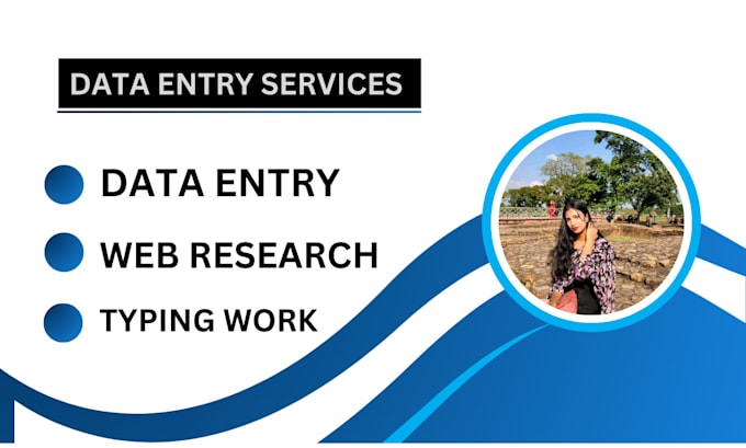 Bestseller - do data entry services, web research, and typing work