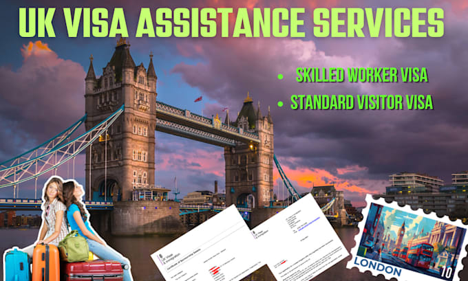 Gig Preview - Assist your UK online visa application for approval