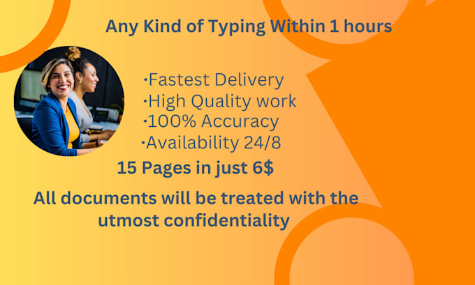 Bestseller - do any of typing within 24 hours