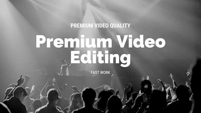 Bestseller - do professional youtube video editing