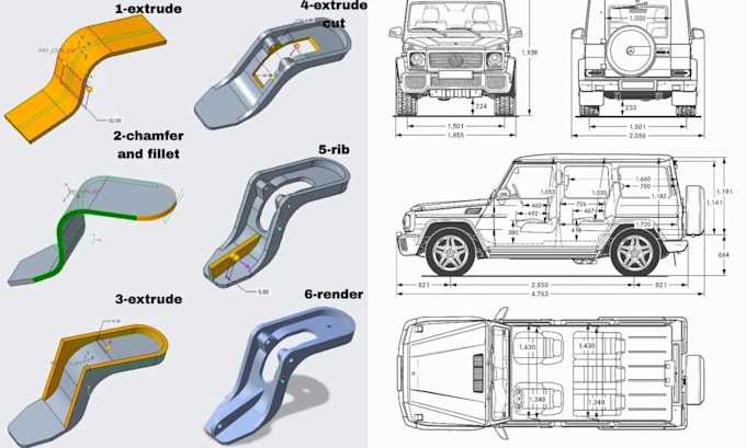 Bestseller - create detailed 3d animation product videos for your industrial engine design