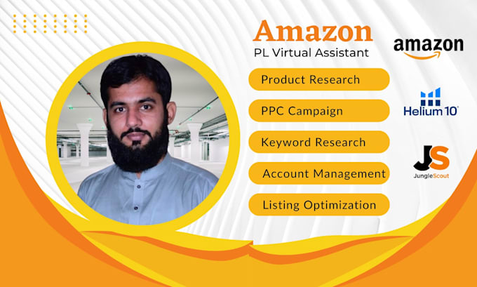 Gig Preview - Be your amazon private label virtual assistant