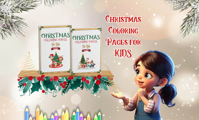 Gig Preview - Do christmas coloring pages for kids