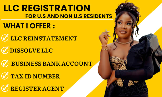 Gig Preview - Llc registration non profit registration business grant dissolve llc nonprofit