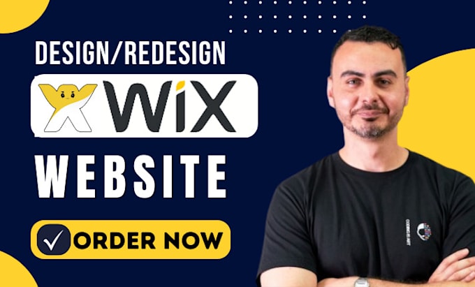 Gig Preview - Professionally design and redesign your wix website for business success