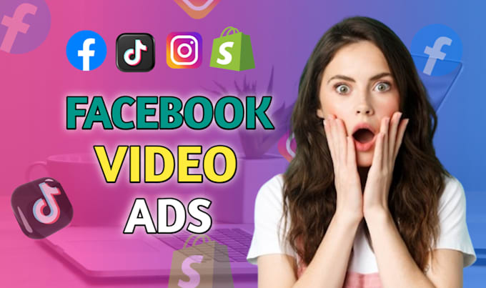 Gig Preview - Create dropshipping facebook video ads